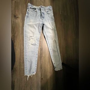 Moussy vintage distressed jeans